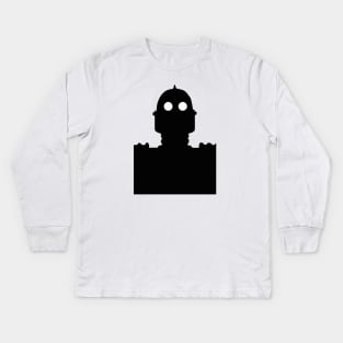 Minimalist Iron Giant Kids Long Sleeve T-Shirt